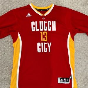 James Harden Clutch City sleeved jersey